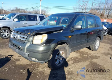 2007 Honda Pilot Lx z USA, uszkodzony, nr VIN 2HKYF18117H526316